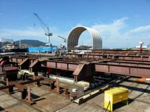 Fabrications & Assembly of Ship Lifts at BNS